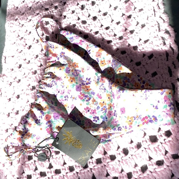 NWT Skatie Nicole Floral Bikini - Picture 4 of 7